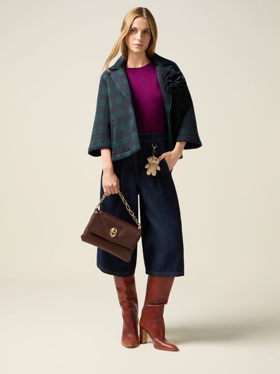 Denim-Bermudas mit Charm