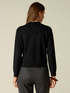 Cardigan with jewel embroidery image number 1