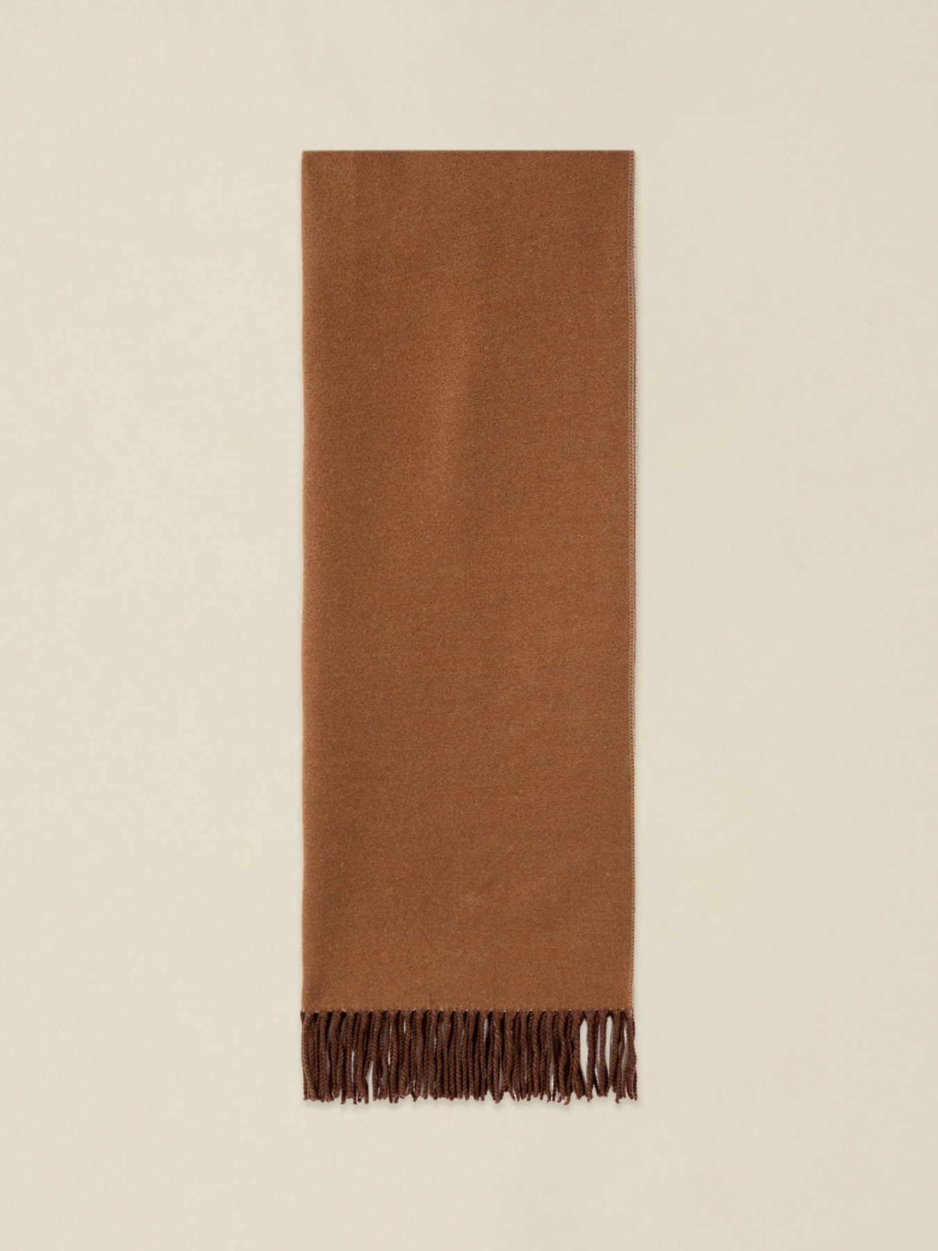 Long scarf with fringes image number 0