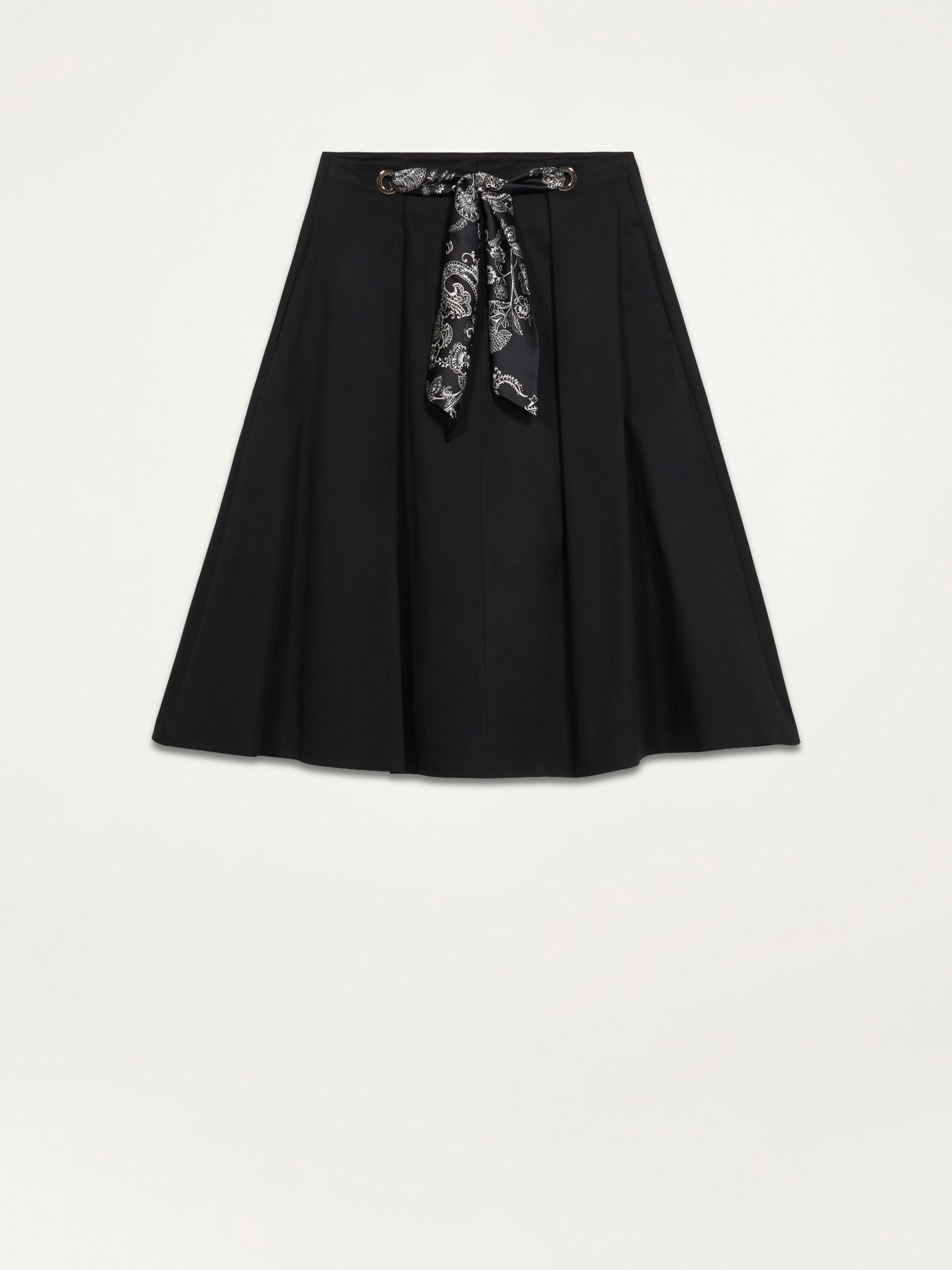 Jupe avec ceinture foulard image number 4