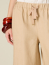 Wide leg linen trousers image number 2