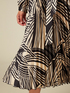 Patterned midi dress image number 2