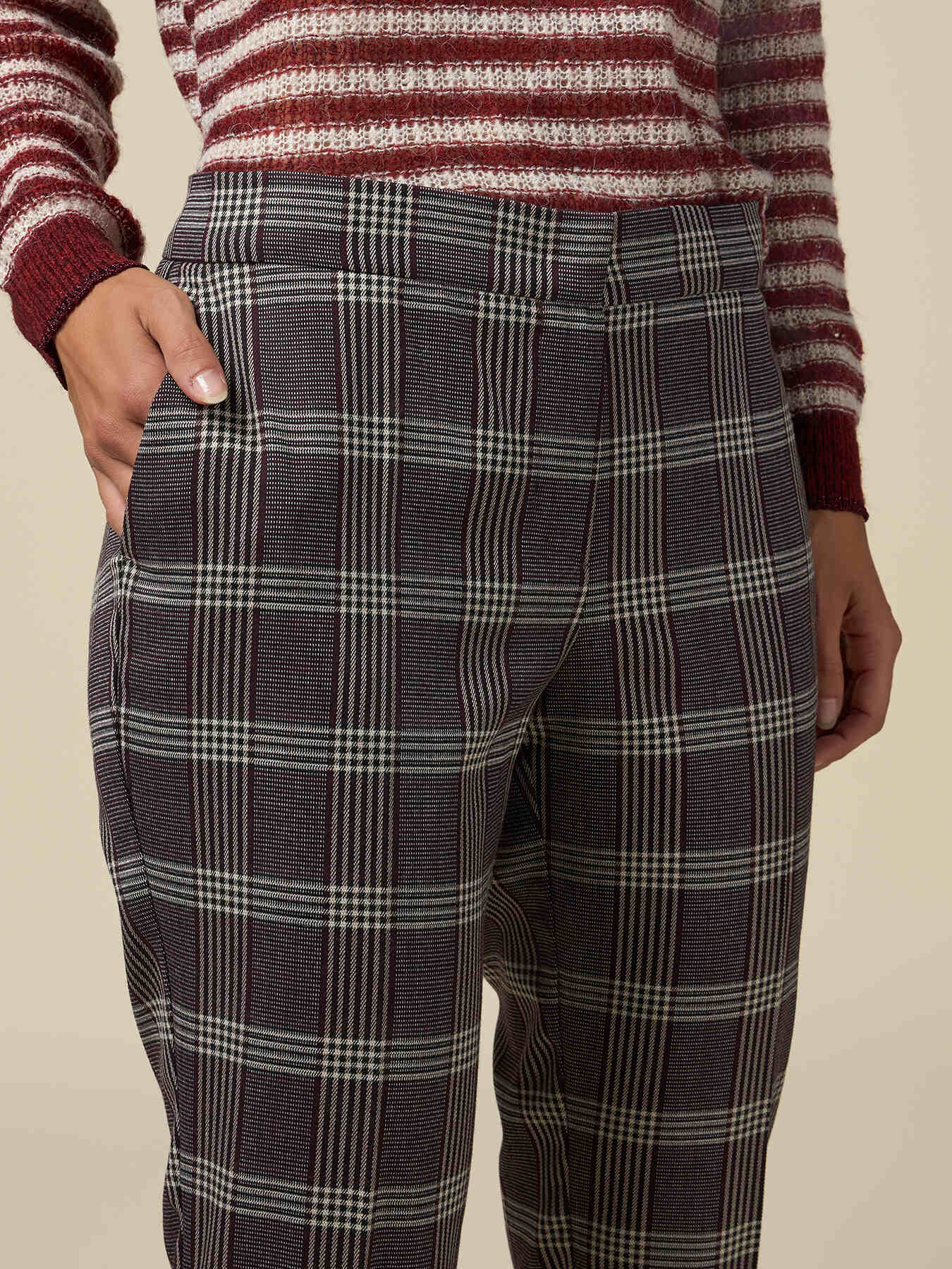 Chequered trousers image number 2