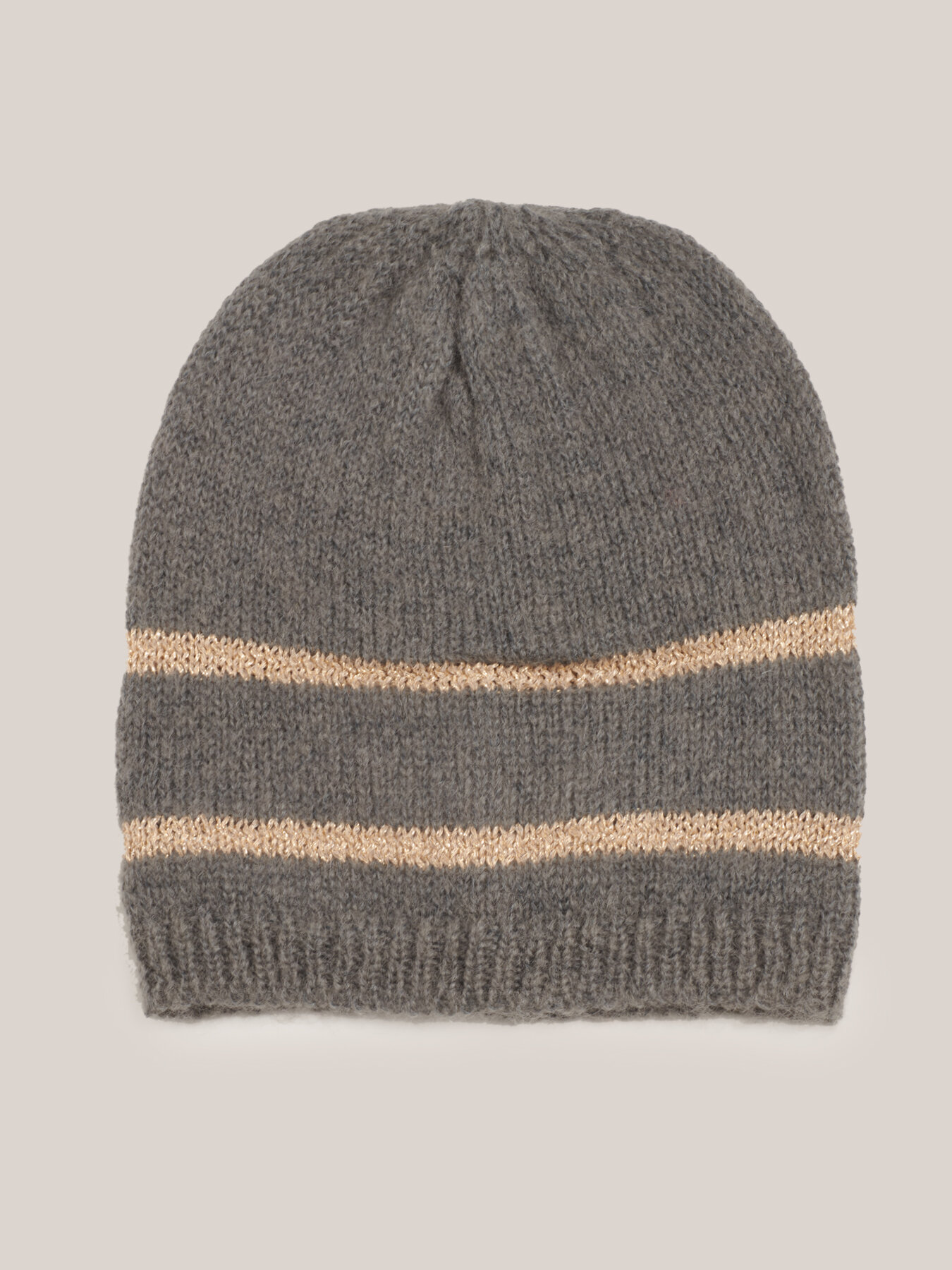 Bonnet en mohair m&eacute;lang&eacute; image number 1
