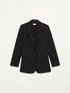 Blazer with covered buttons image number 4