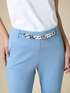 Milano-stitch flared trousers image number 2