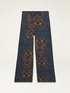 Pantalon large en viscose fantaisie image number 4