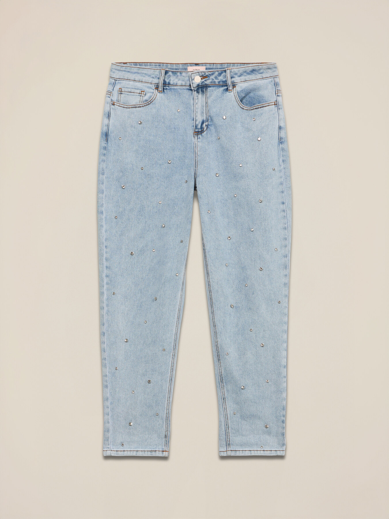 Boyfit jeans with patch pockets image number 4