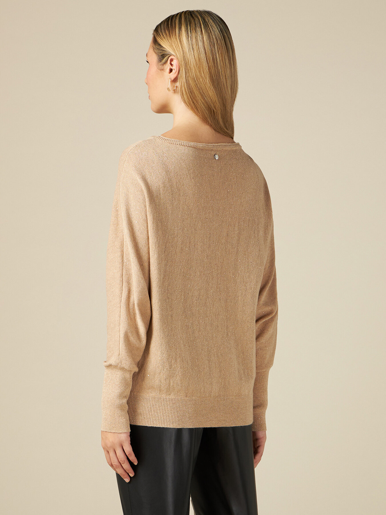 Maglia lurex misto cashmere image number 1