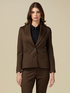 Blazer din jerseu jacard image number 0