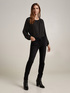 Jeans skinny Paris con strass image number 0