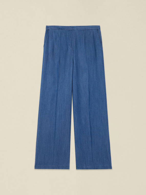 Palazzo pants in Tencel