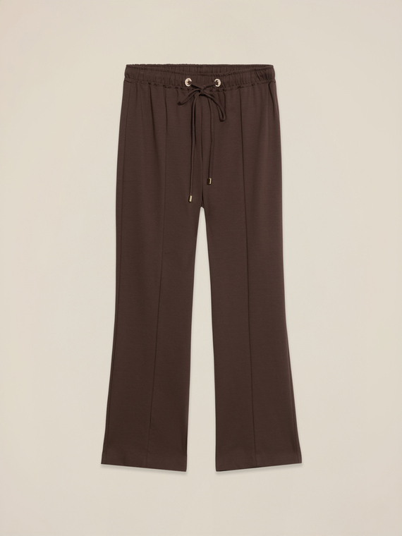 Pantalones jogger de punto milano