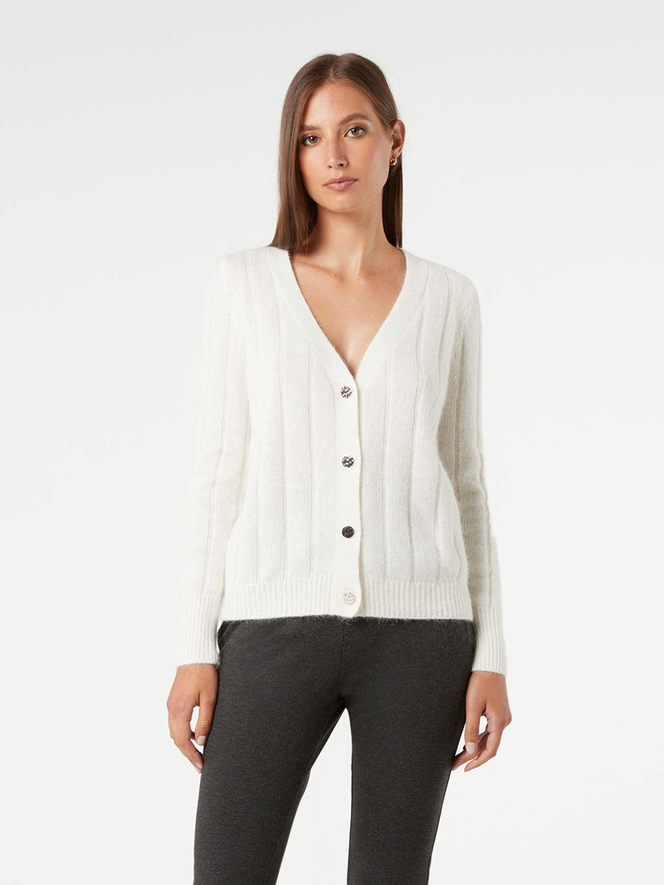 Cardigan misto angora image number 0