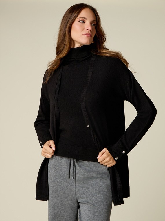Langer Cardigan