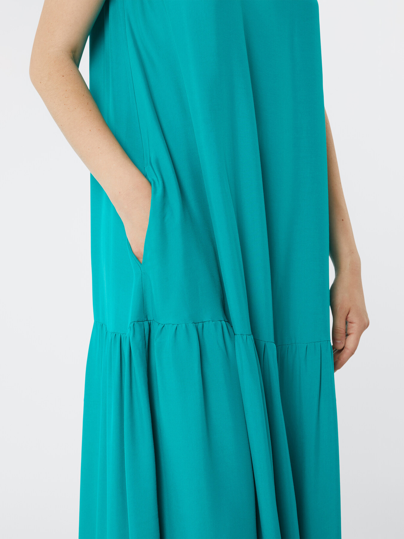 Viscose maxi dress image number 2