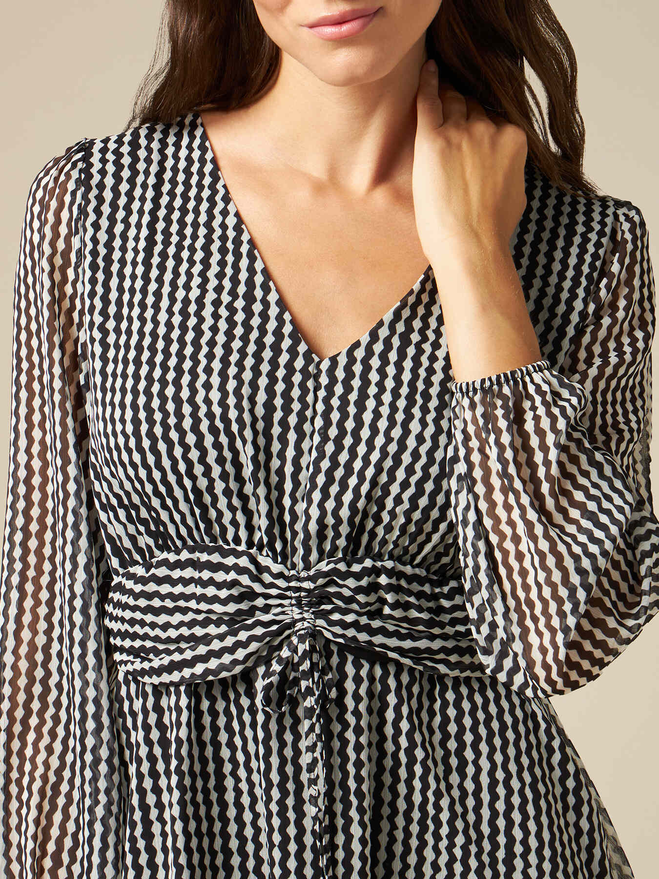 Vestito fantasia in georgette image number 2