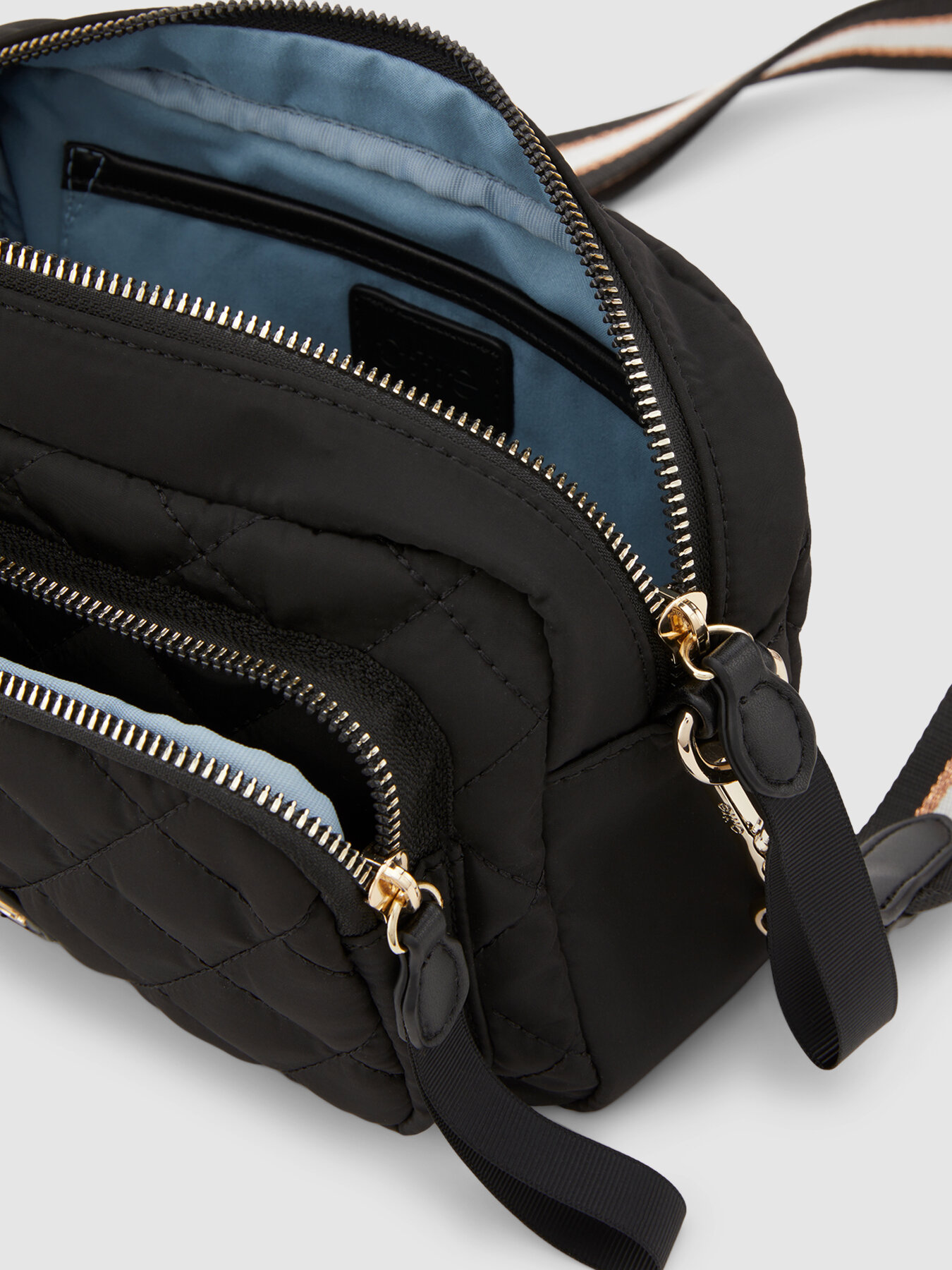 Borsa trapuntata a tracolla image number 3