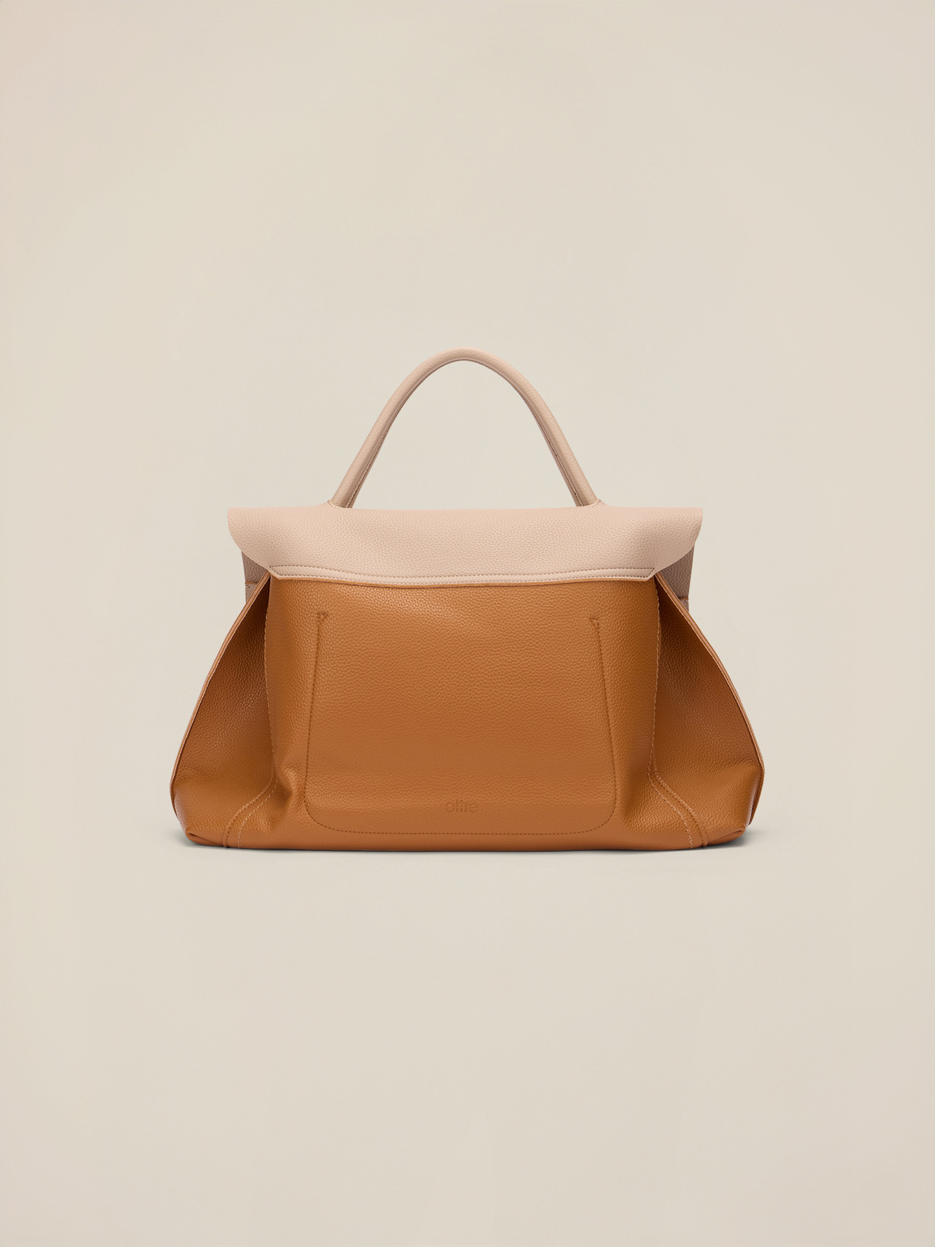 Zweifarbige Maxi-Tasche image number 2