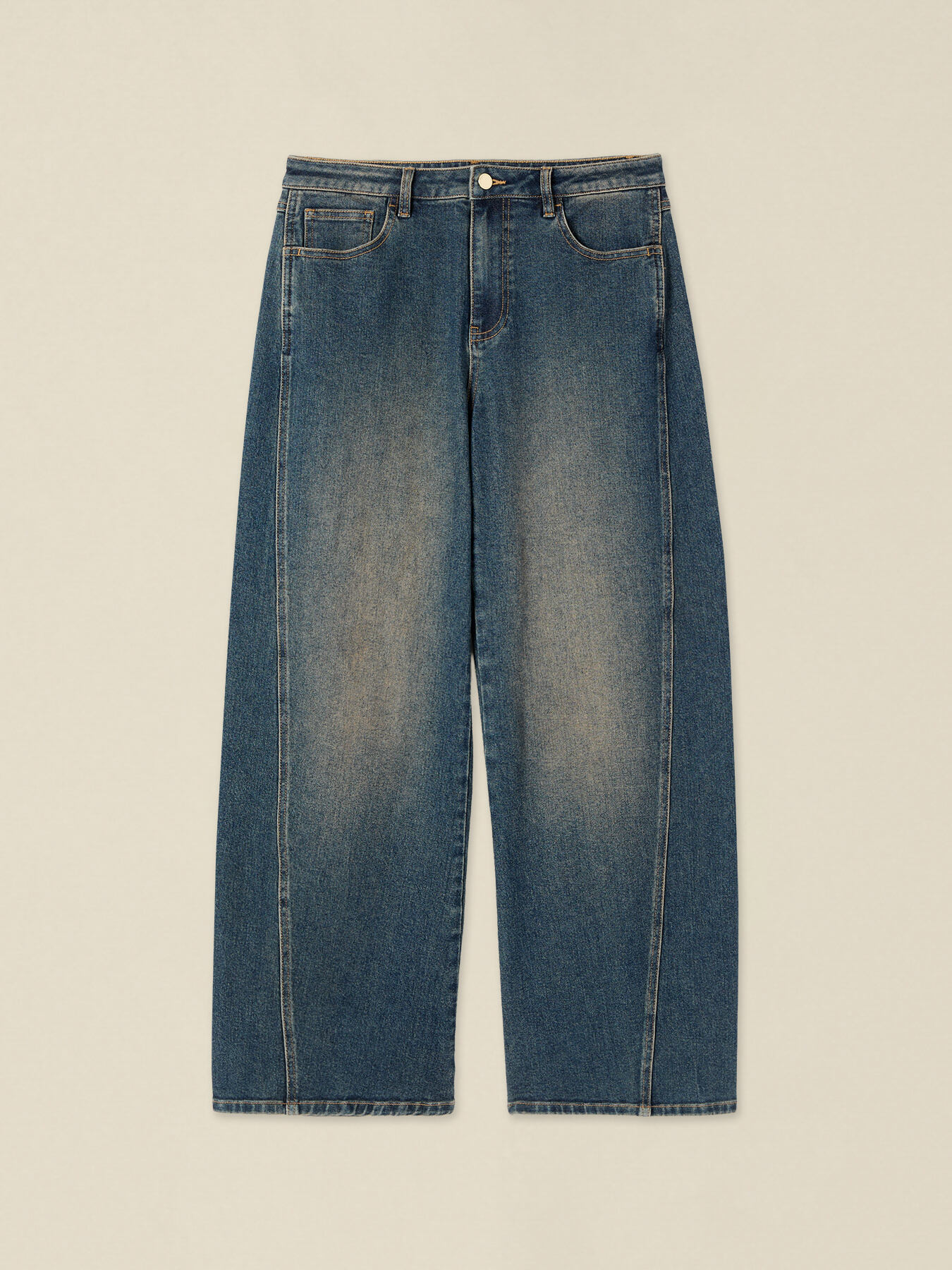 Weite Barrel-Jeans image number 4