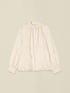 Bluse aus Musselin mit Stickerei image number 3