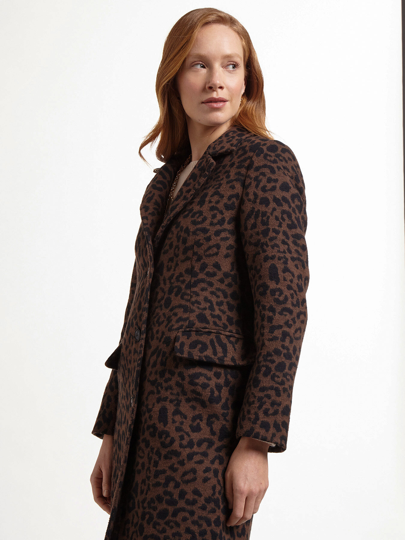 Cappotto a lavorazione animalier image number 2