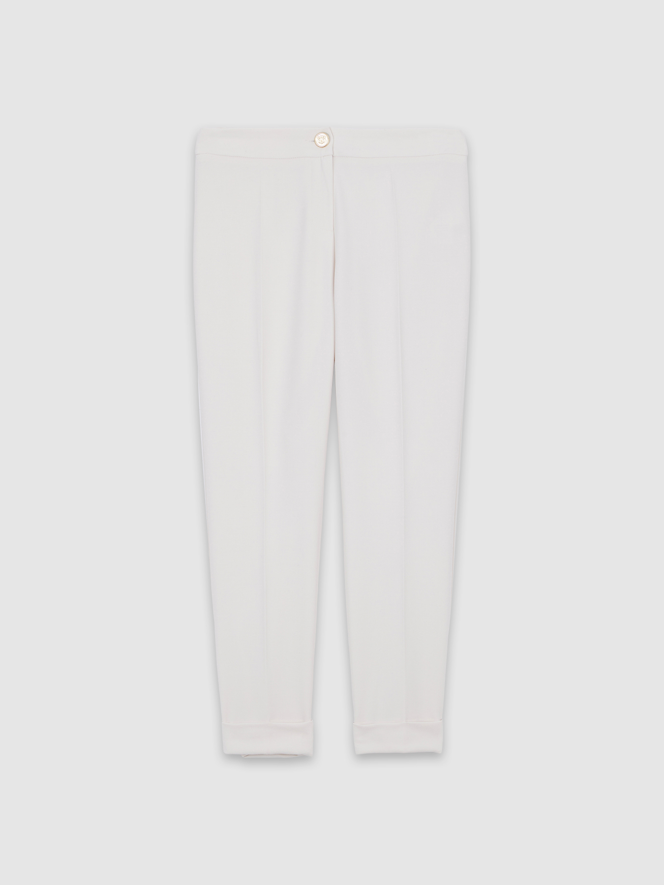 Pantaloni a sigaretta con risvolto image number 3