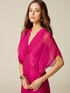Langes Kleid aus Seiden-Voile-Mix image number 2