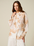 Lyocell blend shirt with embroidery image number 0