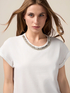 T-shirt with jewel appliqu&eacute; image number 2