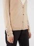 Cashmere blend cardigan with jewel buttons image number 2