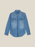 Chemise en denim d&eacute;lav&eacute; image number 3