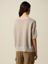 Lurex sweater with boat neckline image number 1