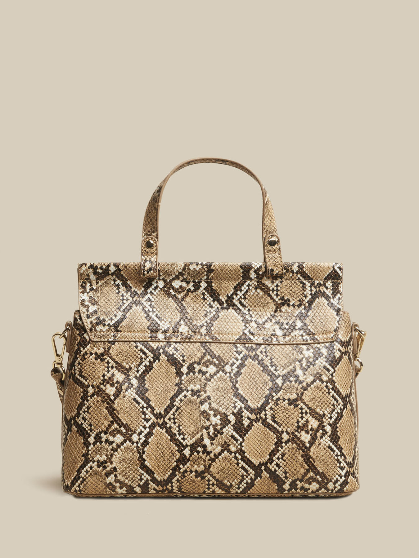Handtasche mit Reptil-Optik image number 3