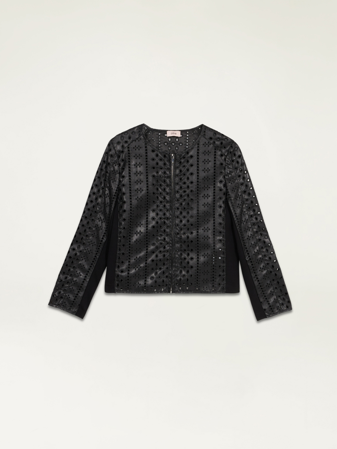 Blouson d&eacute;coup&eacute; au laser effet broderie anglaise image number 3
