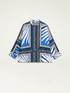 Oversized shirt with ethnic pattern image number 3