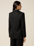 Blazer with sequin embroidery image number 1