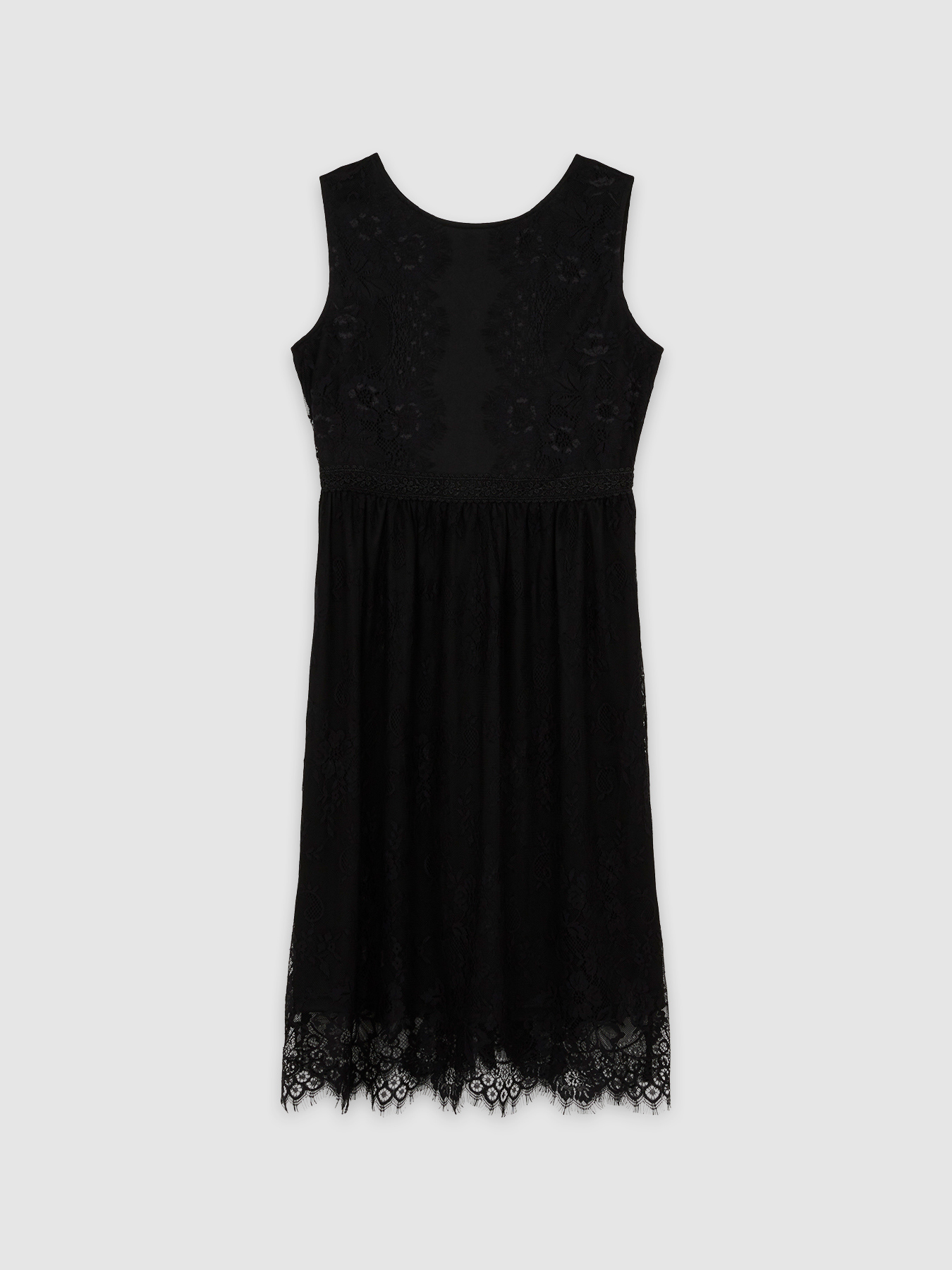 Lace midi dress image number 3