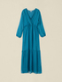 Long dress in silk voile image number 3