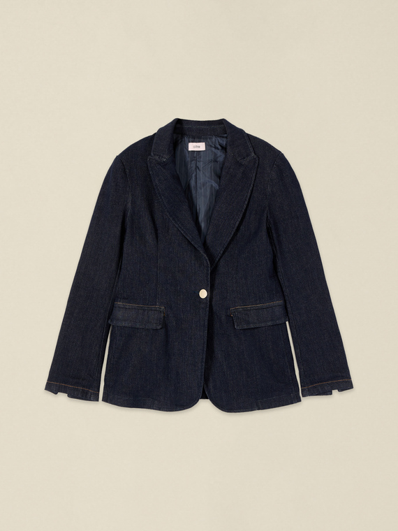 Denim blazer