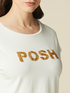 Camiseta con bordado de cuentas image number 2