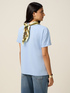 T-shirt with print and scarf image number 1