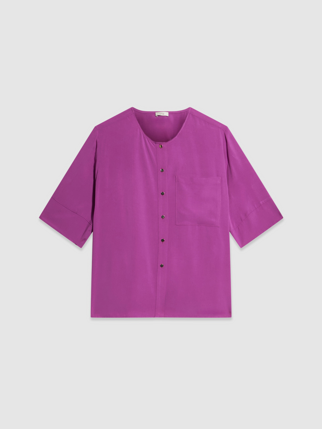Camicia in fluida viscosa image number 3
