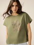 Baumwoll-T-Shirt mit Applikationen image number 2