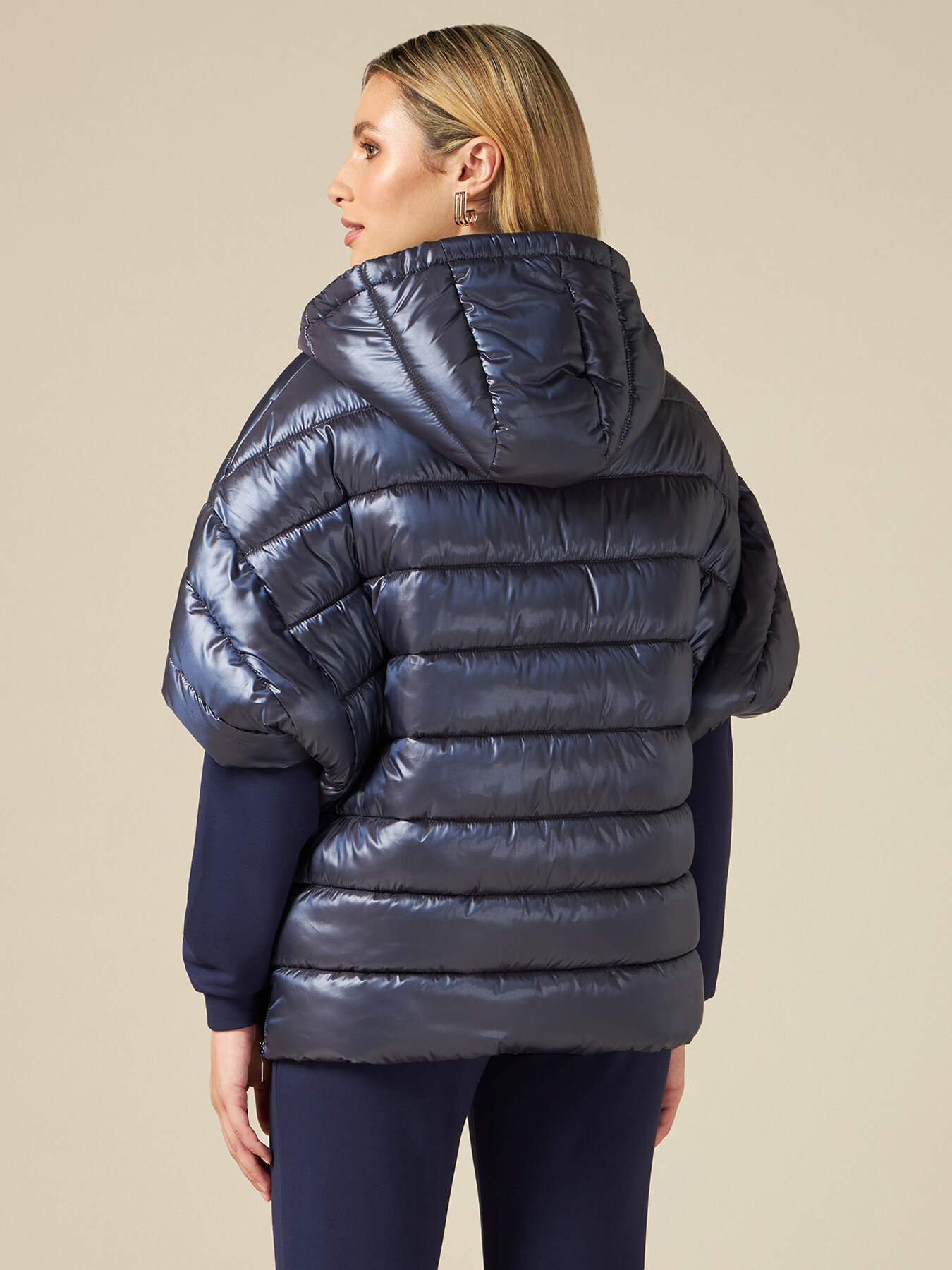 Kimono down jacket image number 1