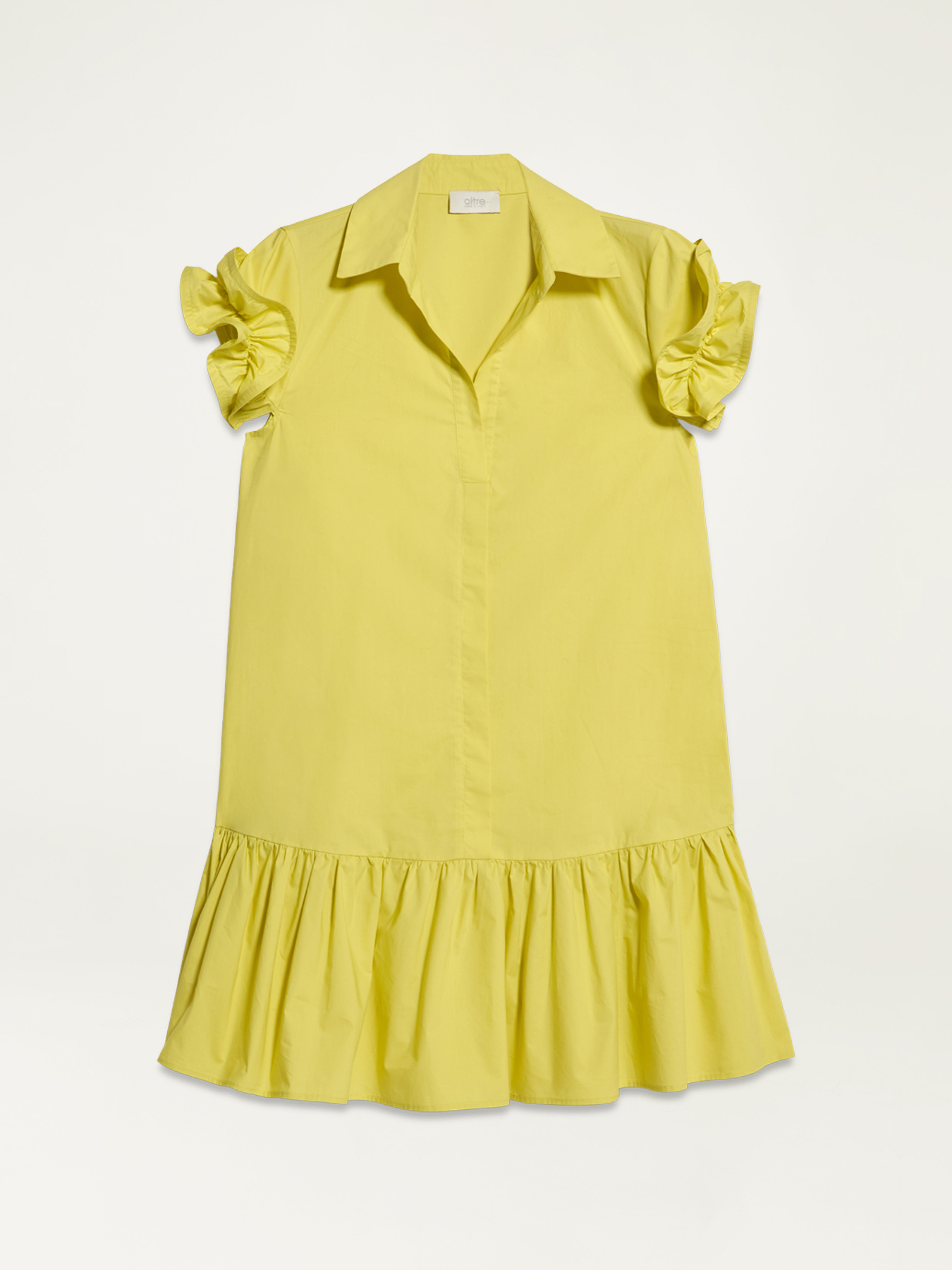 Robe chemisier courte en coton image number 4