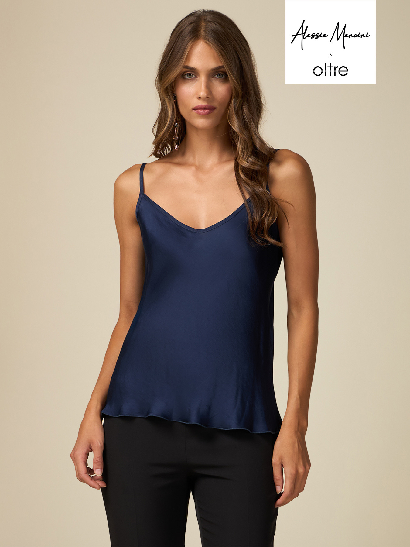 Dessous-Top aus Satin image number 0