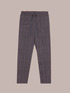 Joggers fantasia check con lurex image number 3