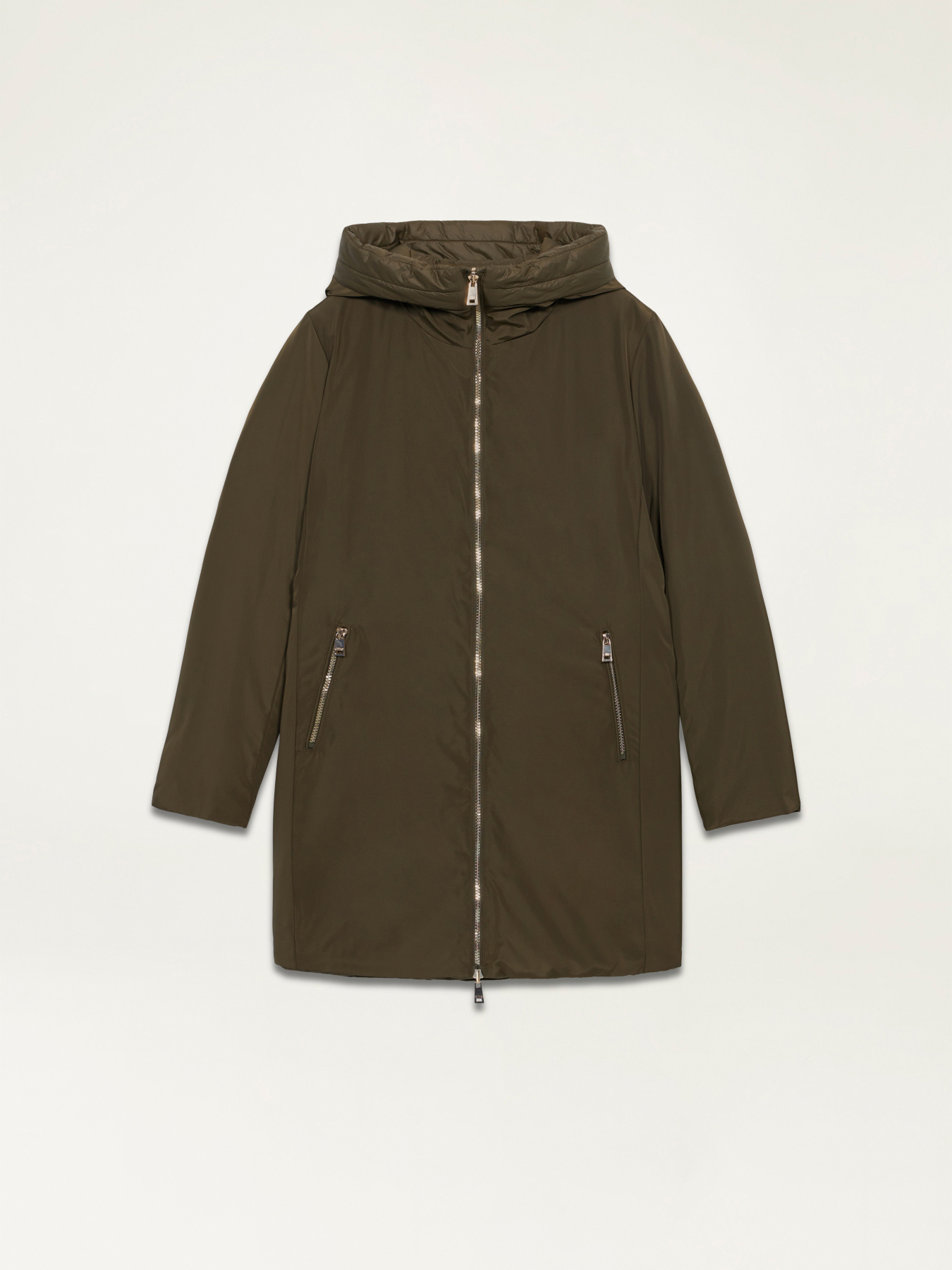 Reversible parka with hood image number 3