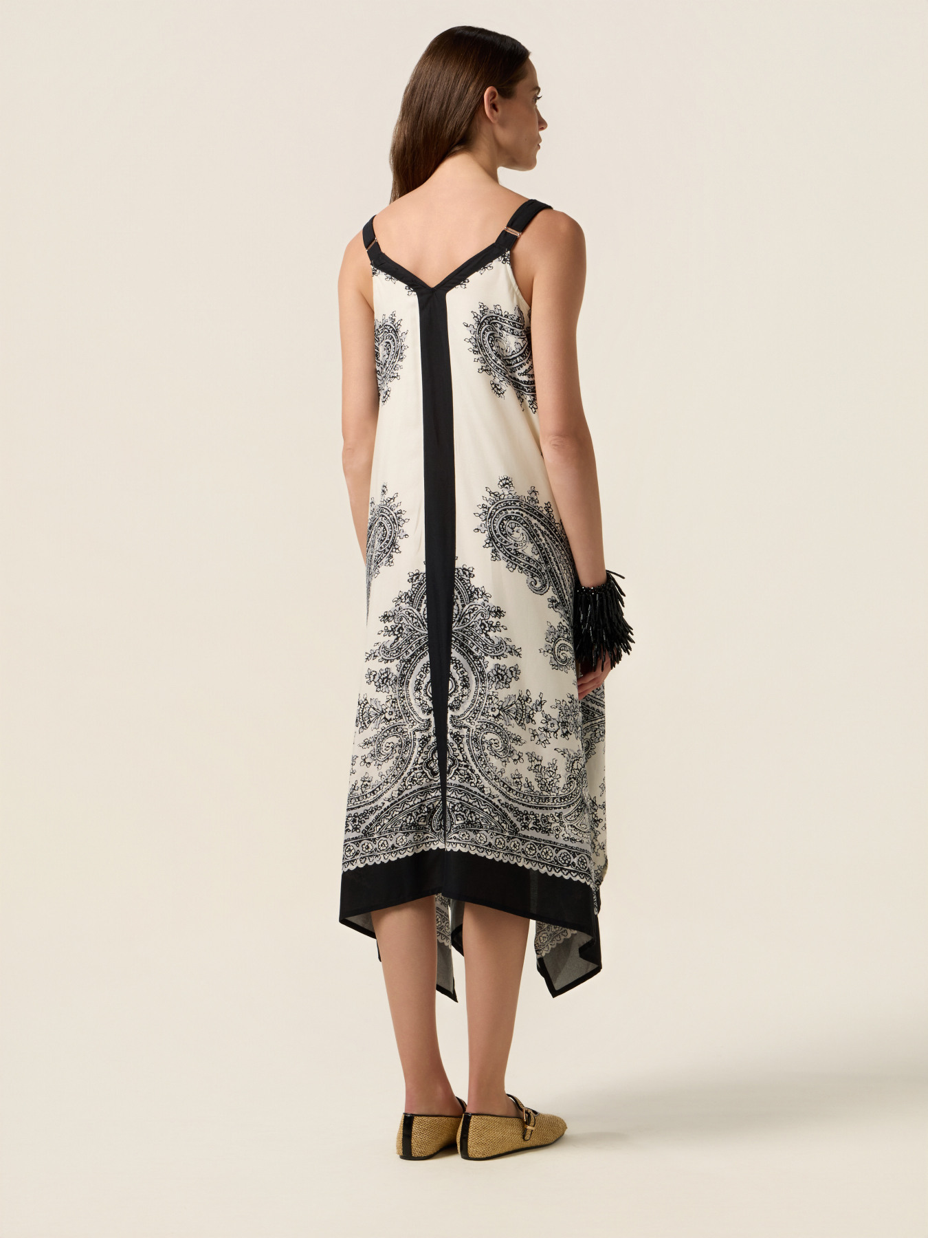 Vestido de viscosa estampado image number 1